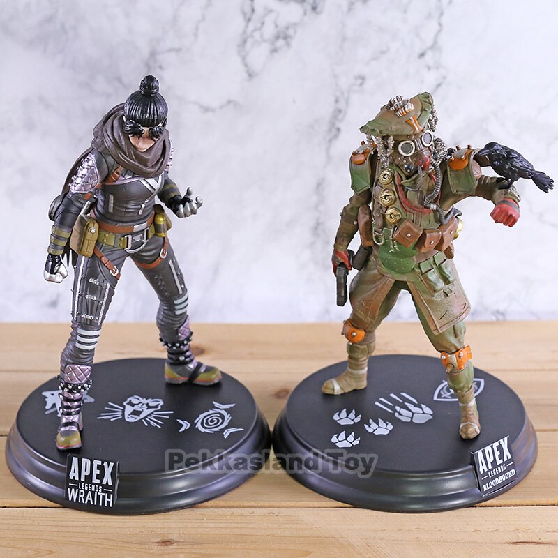 彺  Wraith / Bloodhound PVC Figure Collectible Model 峭 Brinquedos Figurals